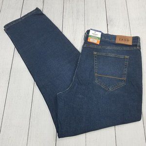 Izod Comfort Stretch Straight Fit Jeans Mens Size 42x32